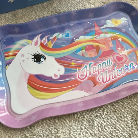 Unicorn pretend tea set - Picture 3 of 8